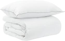 vidaXL Paplan és Ágypárna Szett 2 db 155 x 200 cm Nyári 900 g/db Fehér 3431543 (3431543)