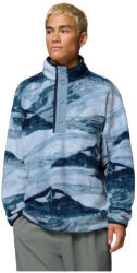 Columbia Helvetia II Printed Half Snap Fleece férfi pulóver XXL / fehér