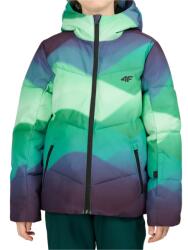 4F Technical Jacket M1278 gyerek télikabát Gyerek 158 / kék/zöld