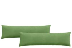 vidaXL Kanapé párnák 2 pcs Világos zöld 145 x 40 cm Bársonyos szövet 42013845 (42013845)