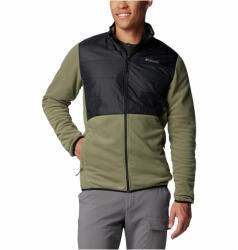 Columbia Basin Butte Full Zip Fleece Ii férfi pulóver XXL / zöld/fekete