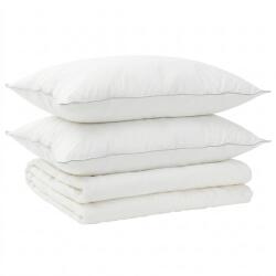 vidaXL Paplan és párna szett 3 db 135x220 cm Nyári 200 GSM Gyapjú 3441663 (3441666)