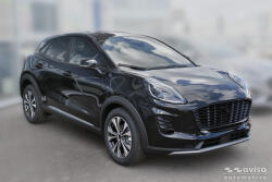 Avisa ezüst szatén acél küszöbvédő dombornyomott "Lines" (4 darabos) FORD PUMA 2019- (26028)
