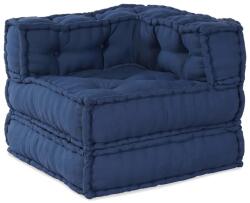 vidaXL Moduláris Kanapé Egység Indigó 70 x 70 x 56 cm Szövet 4019041 (4019041)
