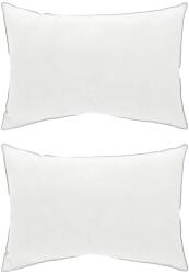 vidaXL Párna 2 db 60 x 80 cm Ausztrál Gyapjú Fehér 42042911 (42042911)