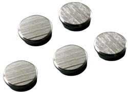  Mágnes króm 22mm HM22CR/5 Franken 10 db/csomag, ezüst (HM22CR/5)