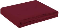 vidaXL Asztal Terítő Ovális Bordó 160 x 220 cm Poliészter 42039931 (42039931)