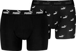 PUMA ELEMENTS MEN BOLD LOGO BOXERS 2P Fekete, Sötétszürke, Fehér XXL (93875405)