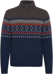 BLEND PULLOVER Sötétkék, Khaki, Piros L (20717433-194024)