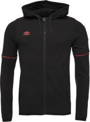 Umbro TECH FZ HOODIE Fekete, Rózsaszín S (66308U-9M1)