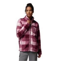 Columbia West Bend Print Full Zip Ii női pulóver M / lila
