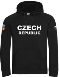 PROGRESS CZ HOODY MAN Fekete, Fehér, Mix XXL (53MLSS1)