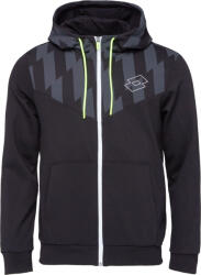 Lotto LOGO VI FULL-ZIP HOODIE Fekete, Sötétszürke, Világoszöld S (216702-1CL)