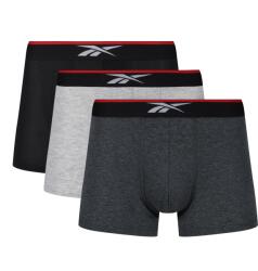 Reebok GLYNN Fekete, Szürke, Sötétszürke, Piros XL (U5_C8551_3PKB)