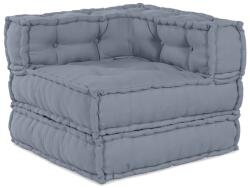 vidaXL Moduláris Kanapé Egység Szürke 70 x 70 x 56 cm Szövet 4019045 (4019045)