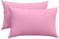 vidaXL Kanapé párnák 2 pcs Rózsaszín 60 x 40 cm szövet 42013668 (42013668)
