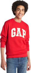 GAP CREWNECK LOGO Piros, Fehér L (852079-08)