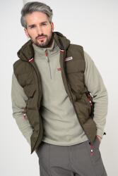 Geographical Norway Geographical Norway, Vito cipzáros mellény, Sötét khaki, XL (VITO-DB-MEN-001-KAKI-XL)