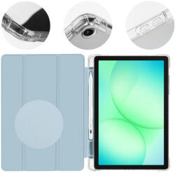 OBAL:ME MistyTab Samsung Galaxy Tab A11+ / Tab A9+ oldalra nyíló, kitámasztható tok, kék (57983128802) - prodots