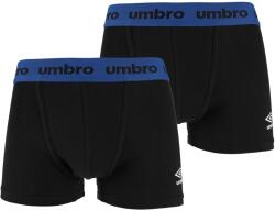 Umbro BOXER SHORT 2 PACK Fekete, Kék, Fehér XL (55841U-LWK)