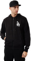 New Era MLB ESSENTIALS FZ HOODY LOSDOD Fekete, Fehér S (60416719)