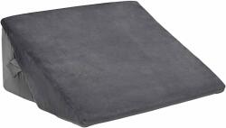 vidaXL Wedge párna Szürke 55 x 55 x 26 cm Memóriahab 42020241 (42020241)