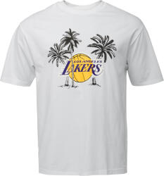 New Era LA LAKERS NBA PALM TREE Fehér, Fekete, Lila, Sárga M (60667727)