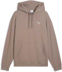 PUMA ESSENTIALS ELEVATED RELAXED HOODIE Barna, Fehér L (69430981)