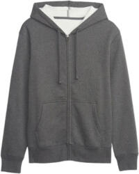 GAP FULLZIP LOGO Sötétszürke, Fehér XS (754348-00)