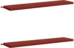 vidaXL 2 darabos padpárna SOEST 2 db 100% poliészter Piros 949213 (949213)