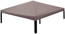 vidaXL Sátras Fedél tetővel Tópszínű 300 x 300 cm Poliészter és acél 42029038 (42029038)