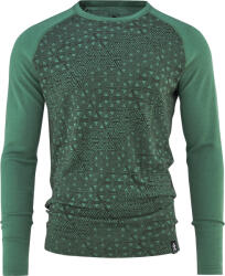Bula GEO MERINO WOOL CREW Zöld, Sötétzöld S (720510-IVY)