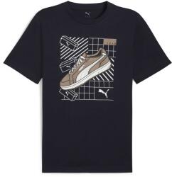 PUMA GRAPHIC SNEAKER TEE Sötétkék, Mix XL (68483016)