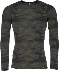 Bula CAMO MERINO WOOL CREW Khaki, bézs S (720725-DOLIVE)