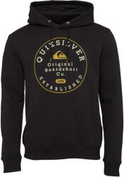 Quiksilver CIRCLE TRIM HOOD Fekete, Fehér, Sárga S (EQYSF03150-KVJ0)