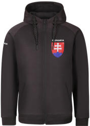 PROGRESS SK HOODY ZIP MAN Sötétszürke, Mix L (53NJSS1)