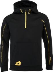 Lotto LOGO DUE SWEAT HZ HD Fekete, Sárga S (219315-1CL)