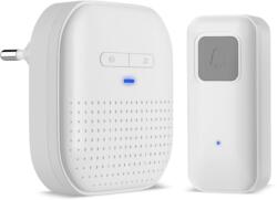 CONNECT IT DOORBELL vezeték nélküli csengő, konnektorba, fehér (CDB-1010-WH)