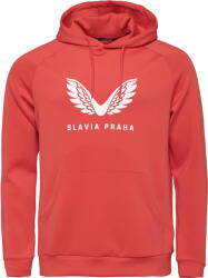CASTORE SLAVIA PRAGUE PRESENTATION SCUBA LOGO HOODIE Piros, Fehér L (TM12966-070)