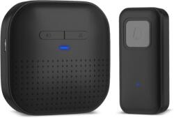 CONNECT IT DOORBELL 2 vezeték nélküli csengő, fekete (CDB-1020-BK)