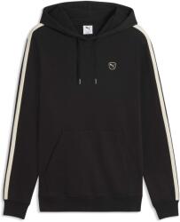 PUMA ESSENTIALS ELEVATED HOODIE TR Fekete, Fehér XL (69201601)