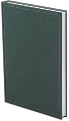TopTimer Agendă TOPTIMER Traditional T010 A/4 săptămânală, pagini albe, copertă verde, 2027 (T010T-006)