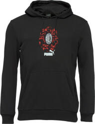 PUMA AC MILAN CULTURE HOODIE Fekete, Piros, Fehér S (77767704)