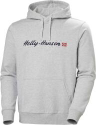 Helly Hansen CORE GRAPHIC HOODIE Szürke, Fekete S (54524_947)
