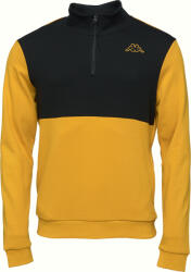 Kappa LOGO EGAPI 1/2 ZIP Sárga, Fekete S (331J2YW-A04)