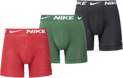 Nike DRI-FIT ESSEN MICRO BOXER BRIEF 3PK Fekete, Piros, Zöld, Fehér L (0000KE1157U99)