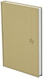 TopTimer Agendă TOPTIMER Linea L011 B/5 săptămânală, pagini albe, bej, 2027 (T011L-007)