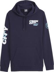 PUMA MANCHESTER CITY FC FTBLICONS HOODY Sötétkék, Fehér, Világoskék XXL (77438405)