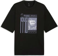 PUMA GRAPHIC PHOTO PRINT TEE Fekete, Szürke L (69178501)