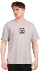 Horsefeathers T-SHIRT VERTICAL MID LOGO CLASSICS Szürke, Fekete L (SM1423C)